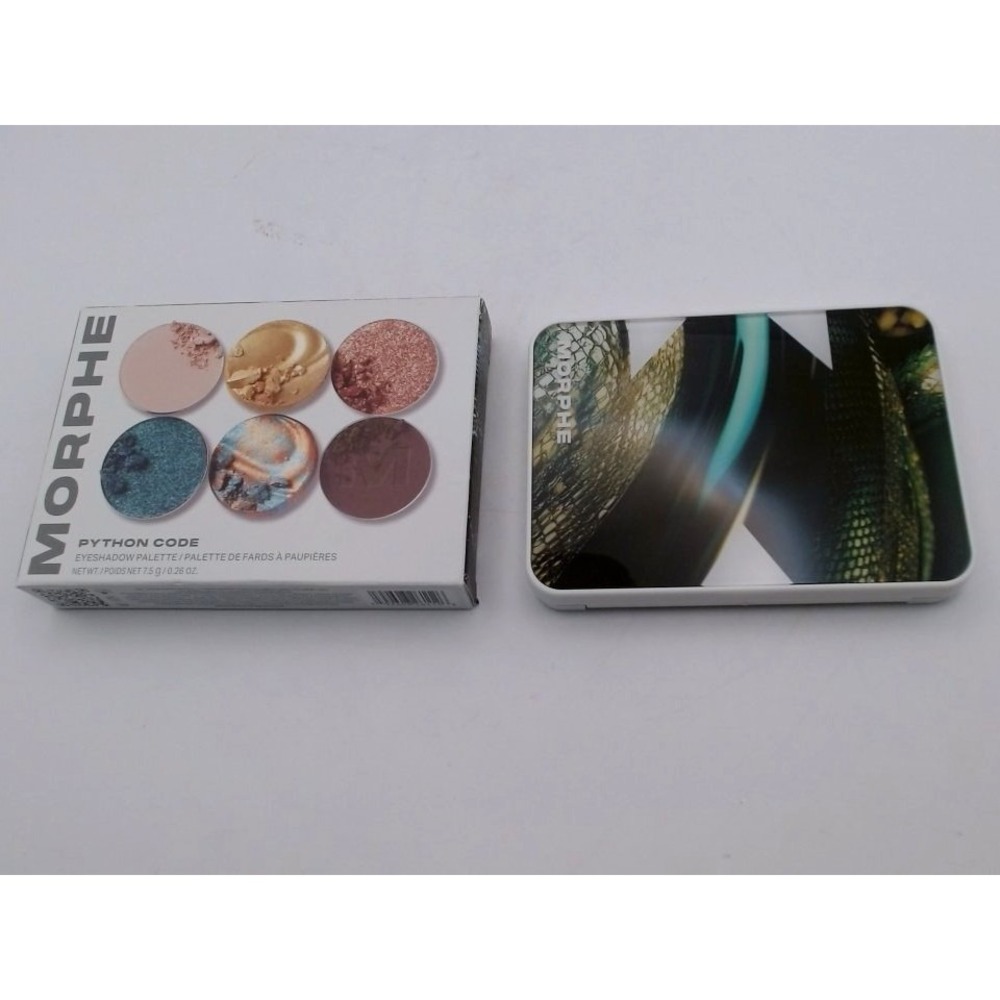 Morphe - Python Code Eyeshadow Palette, 6 Colors, BRAND NEW IN BOX